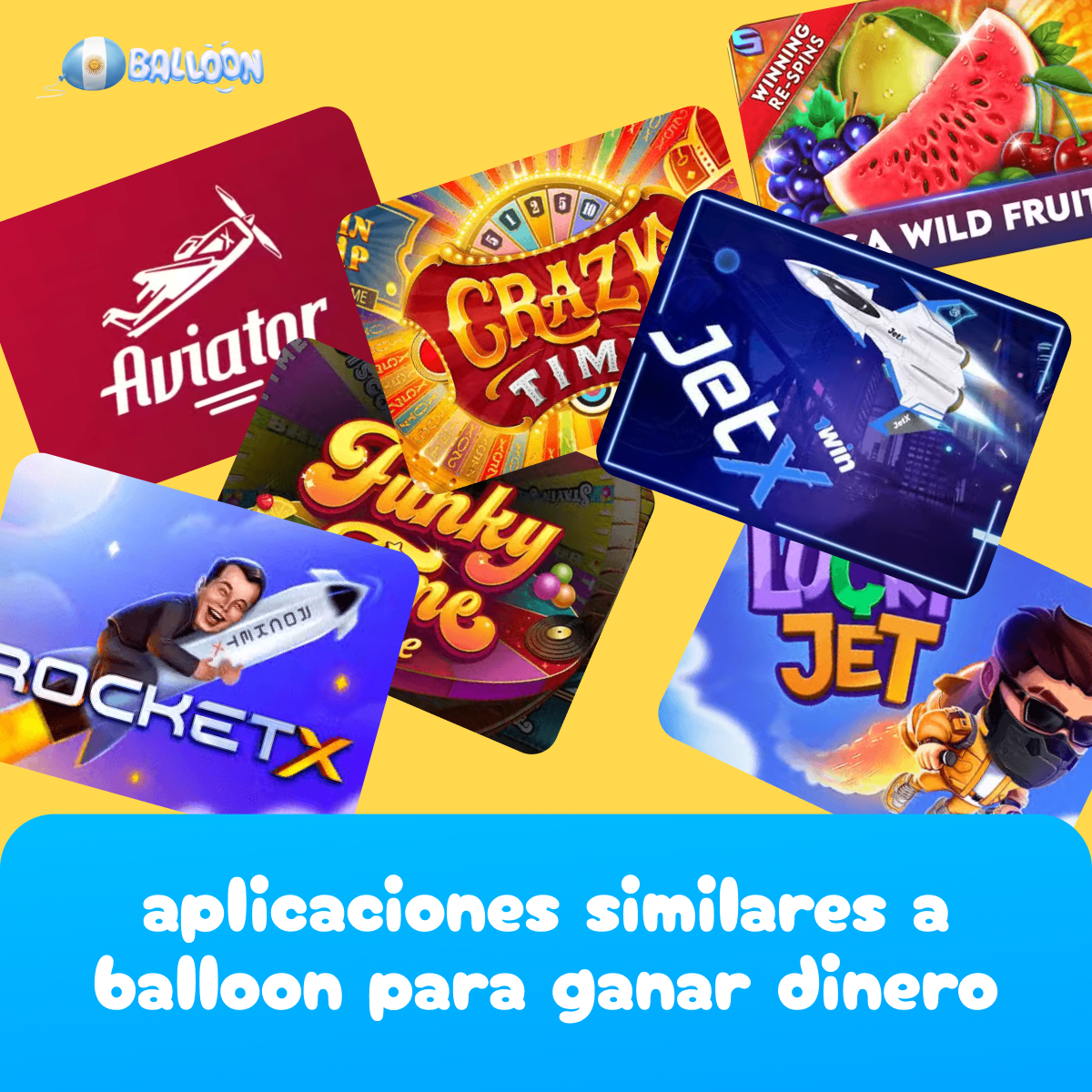 Otras apps parecidas a Balloon Argentina