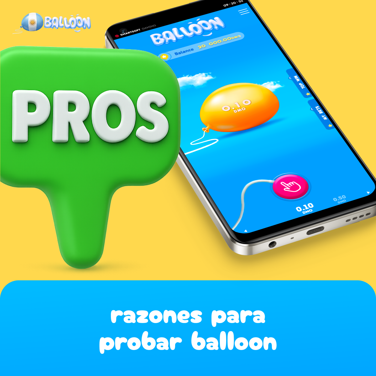 Beneficios destacados de jugar en Balloon